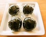 稲荷de★忍者手裏剣☆おにぎり★作り方2写真