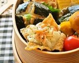 稲荷de★忍者手裏剣☆おにぎり★作り方5写真