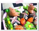 稲荷de★忍者手裏剣☆おにぎり★作り方6写真