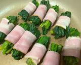 簡単！3分【ほうれん草のベーコン巻き】作り方6写真