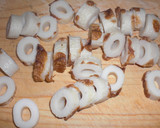 ちくわとお麩♬ほんのりすっぱい♫卵とじ作り方1写真