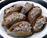 アケビの肉詰め蒸し作り方5写真