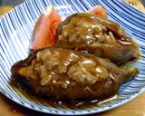 アケビの肉詰め蒸し作り方8写真