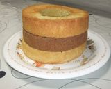 アーモンド風味の２色シフォンケーキ♪作り方16写真
