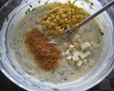 栄養いっぱいパンケーキ作り方1写真
