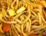 ☆焼うどん☆ バター醤油味作り方5写真