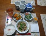 とろろ芋に豚肉の甘辛煮on作り方8写真