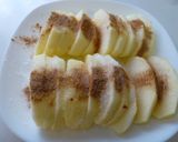 簡単！レンジでチン！焼きリンゴ！シナモン作り方4写真