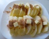 簡単！レンジでチン！焼きリンゴ！シナモン作り方5写真
