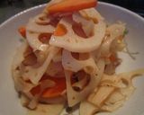すし酢だけ❤レンコンの甘酢炒め作り方3写真