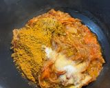 タケノコとアサリのチキンカレー作り方6写真