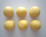 かぼちゃみたいなメロンパン作り方3写真