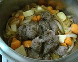 牛肉赤ワイン煮こみ作り方4写真