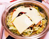 QC・焼きそばピザ作り方2写真