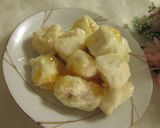 お手軽♡麩アイス～ミルキーマーマレード味作り方5写真