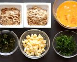 とろ～りふわふわ！チーズ入り納豆オムレツ作り方1写真