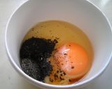 ＊竹輪deバームクーヘン風卵焼き＊作り方3写真