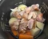 炊飯器調理であっさり鶏肉じゃが作り方3写真