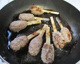 お弁当に！！照り焼き　和風ハンバーグ棒作り方5写真