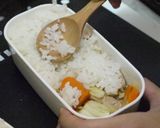 夫婦喧嘩の翌日の弁当(詰め込んでみた)作り方12写真