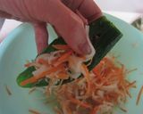 きゅうりとなますで花畑作り方6写真
