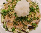 レンジで簡単！ なすと豚バラの旨ポン蒸し作り方5写真