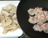 定番☆薄切り肉でしょうが焼き作り方3写真