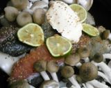 簡単☆鮭バター風味蒸し作り方2写真