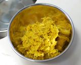 祖母から伝わる菊としめじと胡瓜の酢の物作り方3写真