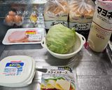 ハムとチーズの卵のホットサンド作り方1写真