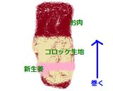 新生姜のロールコロッケ☆作り方5写真