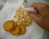 ❤クラッカーの衣で茄子のはさみ揚げ❤作り方8写真