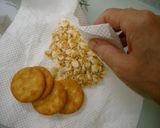 ❤クラッカーの衣で茄子のはさみ揚げ❤作り方8写真