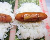 クルッ♡辛子ウインナおにぎり作り方4写真
