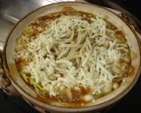 熱々とろ~りカレーチーズ鍋作り方6写真
