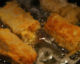 芋のおから蒟蒻チーズロール揚げ作り方5写真