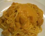 かぼちゃのクリームパスタ作り方8写真