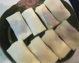 新生姜とカレーチーズ揚げ餃子巻き作り方9写真