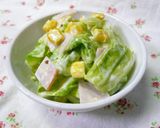 お弁当にも♪キャベツとハムのマスマヨ和え作り方3写真
