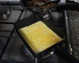 お弁当に☆立てて入れられるミートオムレツ作り方3写真