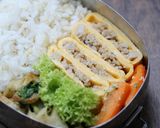 お弁当に☆立てて入れられるミートオムレツ作り方7写真