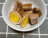 圧力鍋ともろみ酢でつくるトロトロ角煮作り方7写真