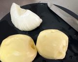 新じゃがと新玉ねぎの甘辛煮作り方1写真