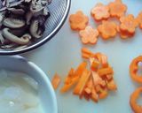 残り野菜で炊き込みご飯作り方1写真