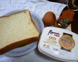 フライパンのみでできるフレンチトースト作り方1写真