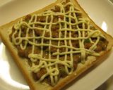 納豆トースト作り方2写真