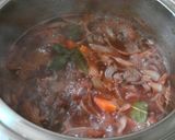 牛肉赤ワイン煮こみ作り方5写真