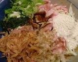 サッポロ一番ちゃんぽん　もんじゃ作り方2写真