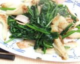 朝ごはん☀ちくわとホウレン草のソテー♪作り方5写真