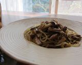 旨いっ！秋刀魚とキノコのパスタ作り方7写真